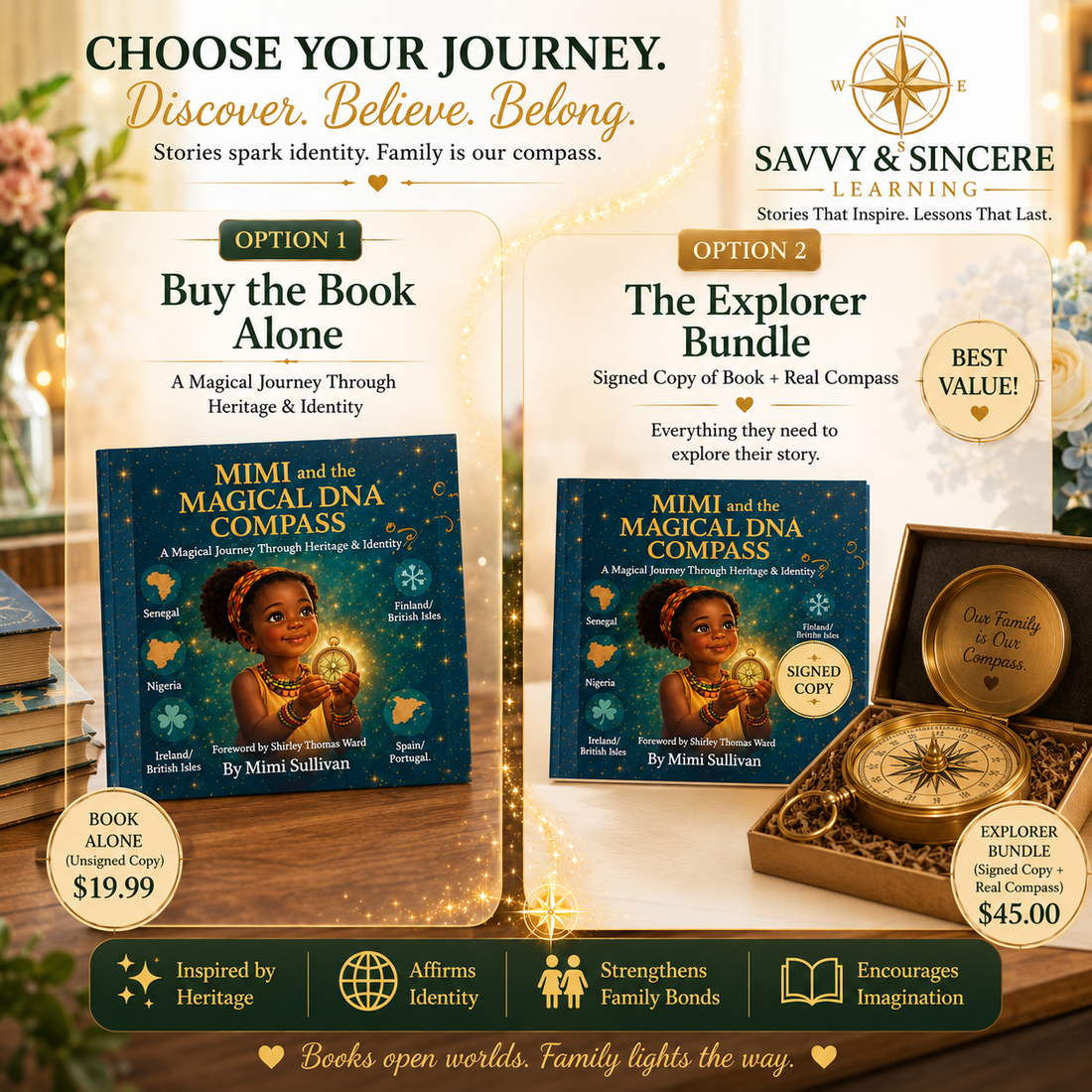 Mimi and the Magical DNA Compass Explorer Bundle